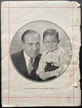 Load image into Gallery viewer, 1937 Howie Morenz Memorial Game NHL Hockey Program Forum Signed x15 Beckett LOA