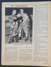 Load image into Gallery viewer, 1960 Hockey Pictorial Magazine Montreal Canadiens Jean Beliveau Front Cover NHL