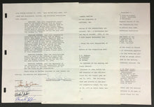 Load image into Gallery viewer, Steve McQueen Signed Contract Vtg Rare Authentic Autograph Solar Productions JSA