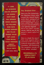 Load image into Gallery viewer, Circa 1950s Baseball Greatest Players Book MLB Vintage Ty Cobb Joe DiMaggio