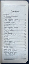 Load image into Gallery viewer, 1932 Los Angeles Summer Olympics Pocket Guide Gilmore Gasoline Historical VTG
