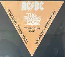 Load image into Gallery viewer, 1990-91 AC/DC The Razors Edge World Tour Working Personnel Pass iCert EX-NM 6
