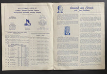 Load image into Gallery viewer, 1939 Madison Square Garden Hockey Program x2 Double Headers Rovers Vintage
