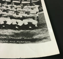 Load image into Gallery viewer, 1956 MLB Baseball Brooklyn Dodgers Team Photo Sandy Koufax Jackie Robinson Rare