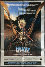 Load image into Gallery viewer, 1981 Vintage Heavy Metal Movie Poster Adult Animated Sci-Fi John Candy