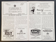 Load image into Gallery viewer, 1966 Chicago Stadium NHL Program Blackhawks vs Toronto Maple Leafs Doug Mohns