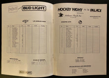 Load image into Gallery viewer, 1984 NHL Hockey Program Los Angeles Kings v Winnipeg Jets Vintage SF Cow Palace