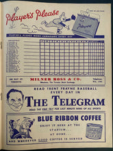 Load image into Gallery viewer, 1951 Toronto Maple Leafs Baseball International League Program vs Springfield