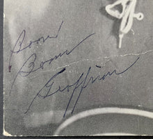 Load image into Gallery viewer, 1950s Boom Boom Geoffrion Autographed Montreal Canadiens Photograph Signed