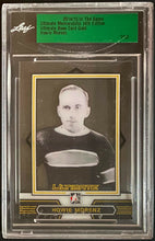 Load image into Gallery viewer, 2014-15 Leaf In The Game Howie Morenz Ultimate Memorabilia Hockey Card Gold