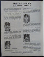 Load image into Gallery viewer, 1977 Seattle's Kingdome MLB Program Seattle Mariners vs California Angels VTG