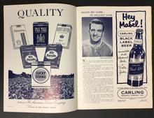 Load image into Gallery viewer, 1958 Boston Garden NHL Hockey Program Bruins vs Montreal Canadiens Richard