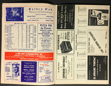 Load image into Gallery viewer, 1958 Comiskey Park MLB Baseball Program Chicago White Sox vs NY Yankees Vintage
