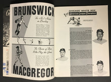 Load image into Gallery viewer, 1959 World Series Program Game 2 Comiskey Park Chicago White Sox LA Dodgers MLB