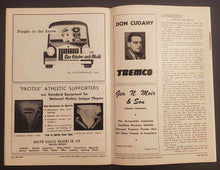 Load image into Gallery viewer, 1959 Maple Leaf Gardens Stanley Cup Semi Final Program Boston Bruins vs Toronto