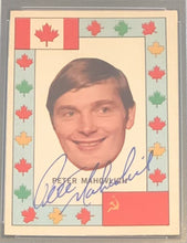 Load image into Gallery viewer, 1972-73 O-Pee-Chee Hockey Team Canada Pete Mahovlich Signed Card Auto PSA/DNA