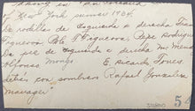Load image into Gallery viewer, 6 Vintage Original Photos of Cuban "Royals" Baseball Team in New York City LOA