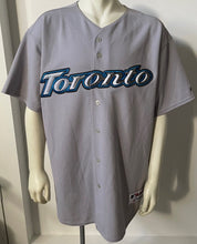 Load image into Gallery viewer, Frank Thomas Team Issued Game Used Toronto Blue Jays Road Grey Jersey MLB Holo