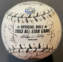Load image into Gallery viewer, 2003 National League All-Star Game Team Signed Baseball x25 Autographed MLB LOA