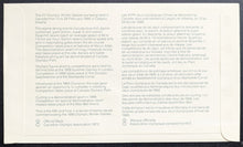 Load image into Gallery viewer, 1988 Calgary Winter Olympics First Day Covers x5 XV Olympic Winter Games Vintage