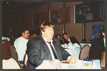 Load image into Gallery viewer, 1991 John Candy Signed Christmas Card + Photo Autographed Toronto Argonauts JSA