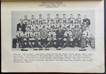 Load image into Gallery viewer, 1950-51 American Hockey League Red Book Champions Indianapolis Photos Sawchuk
