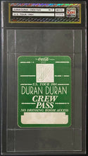 Load image into Gallery viewer, 1984 Duran Duran Crew Pass U.S. Tour Unused Vintage Music NM 7 iCert