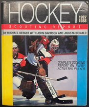Load image into Gallery viewer, 1987/88 Autographed Signed Hockey Scouting Report Lemieux Coffey NHL JSA COA