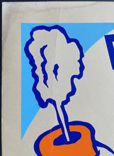 Load image into Gallery viewer, 1950s Looney Tunes Bugs Bunny 24x24 Screenprint Poster Vintage Cartoons