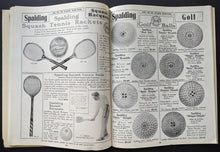 Load image into Gallery viewer, 1912 Spalding USA Athletic Goods Catalog Spring+Summer Baseball MLB VTG