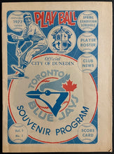 Load image into Gallery viewer, 1977 Toronto Blue Jays Inaugural Season Spring Training Program MLB Baseball VTG