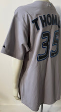 Load image into Gallery viewer, Frank Thomas Team Issued Game Used Toronto Blue Jays Road Grey Jersey MLB Holo