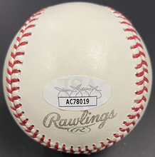 Load image into Gallery viewer, Robinson Cano Autographed 2009 World Series Rawlings Baseball Yankees JSA