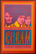 Load image into Gallery viewer, Cream 2005 Madison Square Garden Reunion Von Hamersveld Poster Eric Clapton