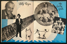 Load image into Gallery viewer, 1949 Aqua Parade Program + Placemat Buster Crabbe Vicki Draves Montreal Forum