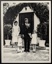 Load image into Gallery viewer, 1963 John F. Kennedy Presidential Family Photograph Palm Beach Residence USA