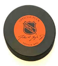 Load image into Gallery viewer, Joe Nieuwendyk Signed Dallas Stars Hockey Puck Autographed NHL Trench MFG