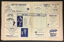 Load image into Gallery viewer, 1953-54 Syracuse Warriors American Hockey League Program Last Season Bisons AHL