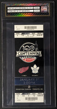 Load image into Gallery viewer, 2017 Centennial Classic Detroit Red Wings Toronto Maple Leafs NHL EX-MT 6 iCert