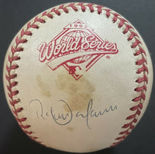 Load image into Gallery viewer, Roberto Alomar Autographed 1992 World Series Baseball Signed Rawlings JSA