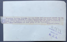 Load image into Gallery viewer, VTG 1921 President Harding Type 1 B&W Photo Throwing a First Pitch WWI Veterans