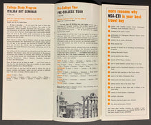 Load image into Gallery viewer, 1965 British Rock N'Roll Tour Brochure Mersey Side Ramble NSA Traveler Vintage