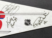 Load image into Gallery viewer, 1991-92 St. Louis Blues Team Signed NHL Hockey Pennant x18 Autographs Joseph