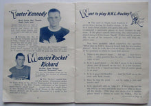 Load image into Gallery viewer, 1947-1948 Hap Day How To Play Better Hockey Booklet Quaker Oats Premium + Photos