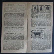 Load image into Gallery viewer, 1900s Promotional Agricultural Booklet Issued By International Stock Food Co.