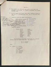Load image into Gallery viewer, 1958 Toronto Maple Leaf Baseball Club Office Memo Dominion Stores Memorabilia