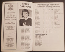 Load image into Gallery viewer, 1973-74 OHA Peterborough Program Petes vs Kitchener Rangers Hockey Vintage