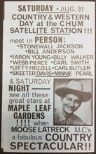 Load image into Gallery viewer, 1963 1050 Chum Chart Radio Station Survey Music Toronto Inez Foxx