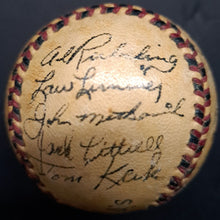 Load image into Gallery viewer, 1952 IL Baseball Ottawa Athletics Team Signed x18 Autographed Official Spalding