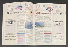 Load image into Gallery viewer, History of the First 40 Super Bowls Booklet/Program + Tickets NFL Football VTG